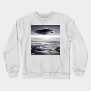 Monochrome Saucer Crewneck Sweatshirt